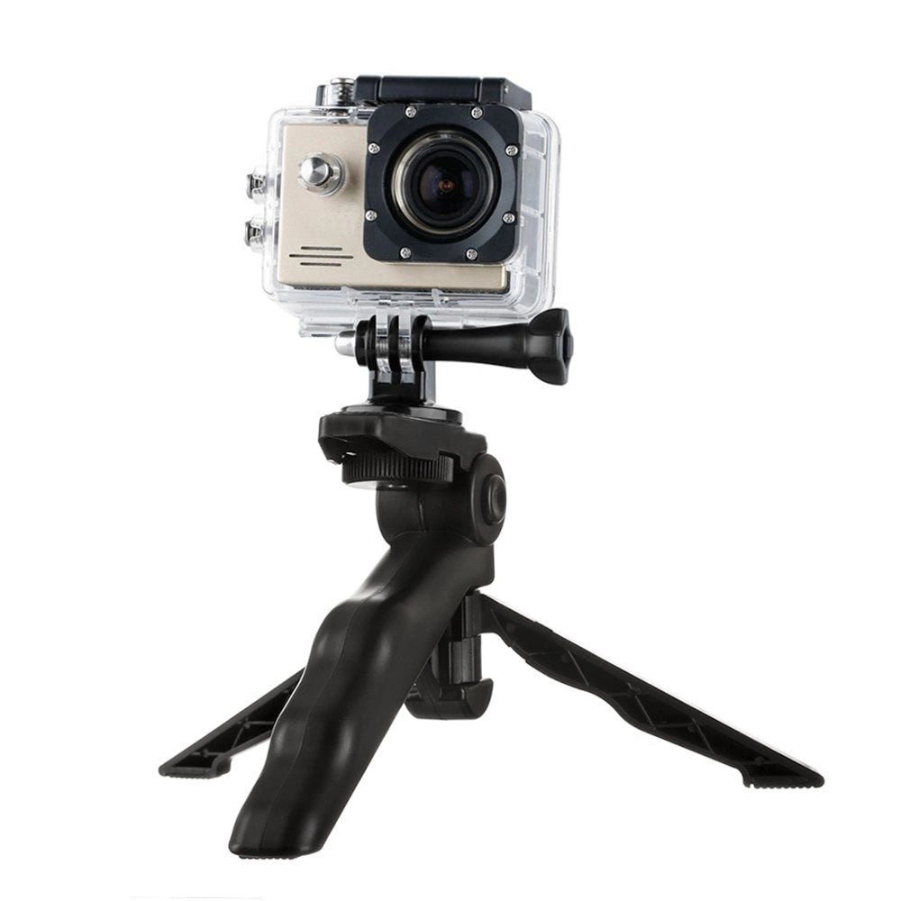 Mount with a mini tripod for GoPro SJCAM action cameras black_2
