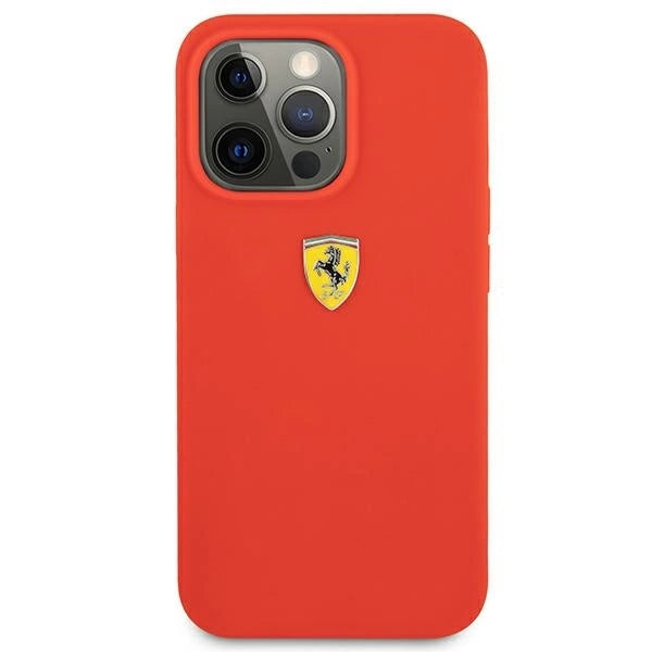 Ferrari FESSIHCP13XRE iPhone 13 Pro Max 6.7" red/red hardcase Silicone_2