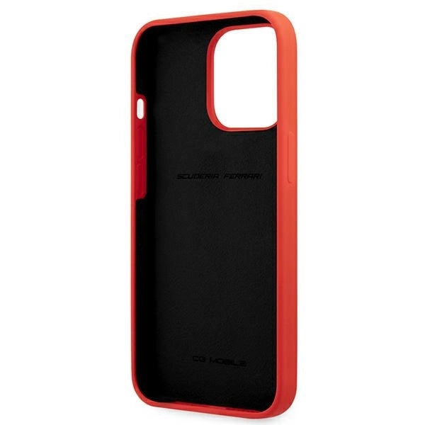 Ferrari FESSIHCP13XRE iPhone 13 Pro Max 6.7" red/red hardcase Silicone_6