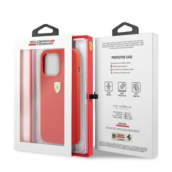 Ferrari FESSIHCP13XRE iPhone 13 Pro Max 6.7" red/red hardcase Silicone_7