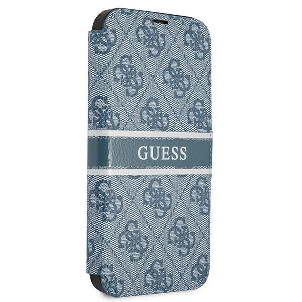 Guess 4G Stripe Case for iPhone 13 Pro / 13 6.1" - Blue_2