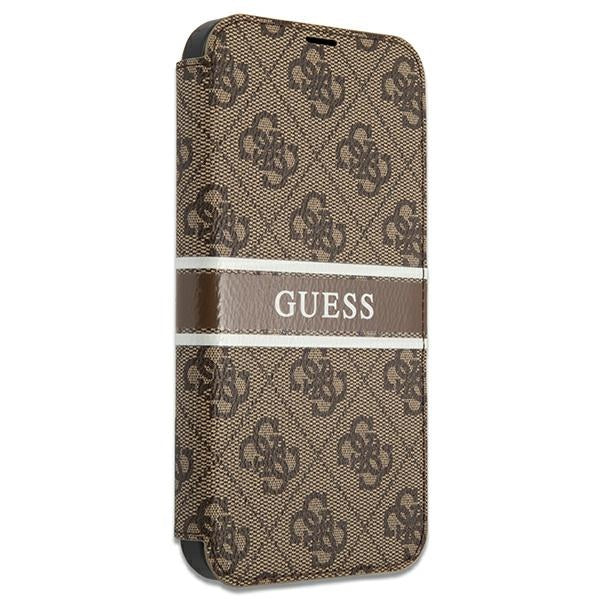 Guess GUBKP13L4GDBR iPhone 13 Pro / 13 6.1" brown/brown book 4G Stripe_2