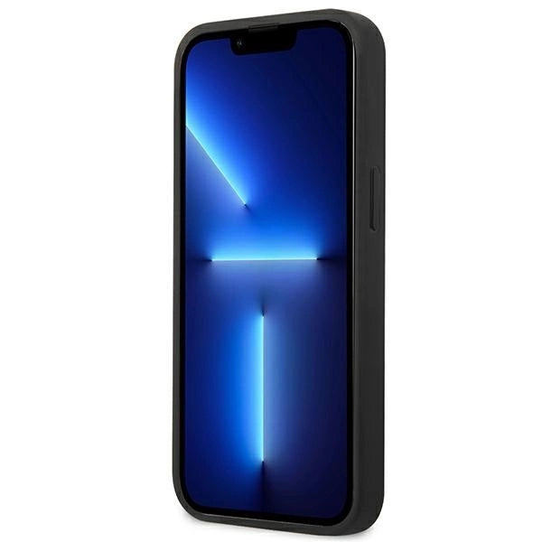 Guess GUHCP13SSA4GSBL iPhone 13 mini 5.4" blue/blue hardcase Saffiano 4G Metal Logo_4