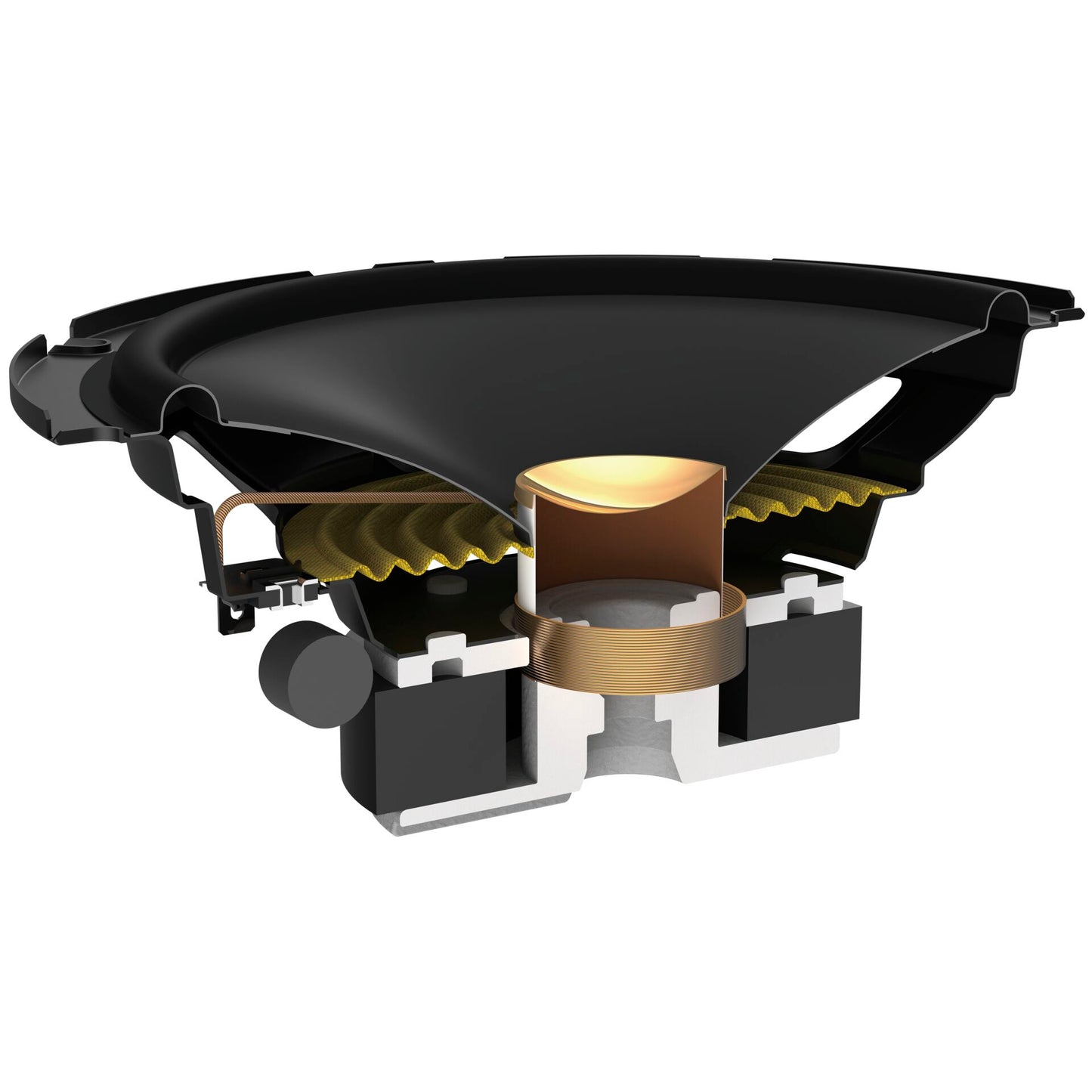 Colunas Auto Coaxiais 5 Vias de 6.5" Polegadas 350W PIONEER TS-A1601C