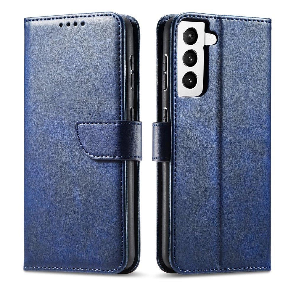 Magnet Case Elegant Case Cover Flip Cover Samsung Galaxy S22 + (S22 Plus) Blue_0