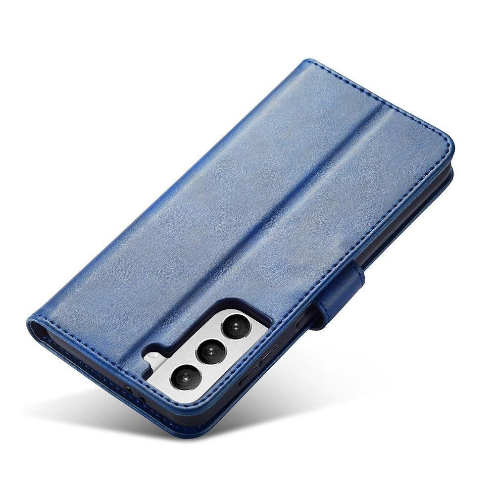 Magnet Case Elegant Case Cover Flip Cover Samsung Galaxy S22 + (S22 Plus) Blue_1