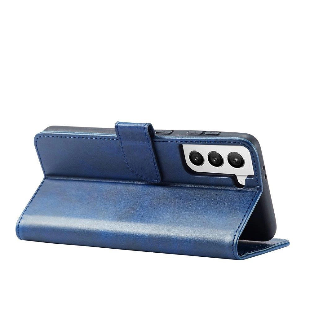 Magnet Case Elegant Case Cover Flip Cover Samsung Galaxy S22 + (S22 Plus) Blue_4
