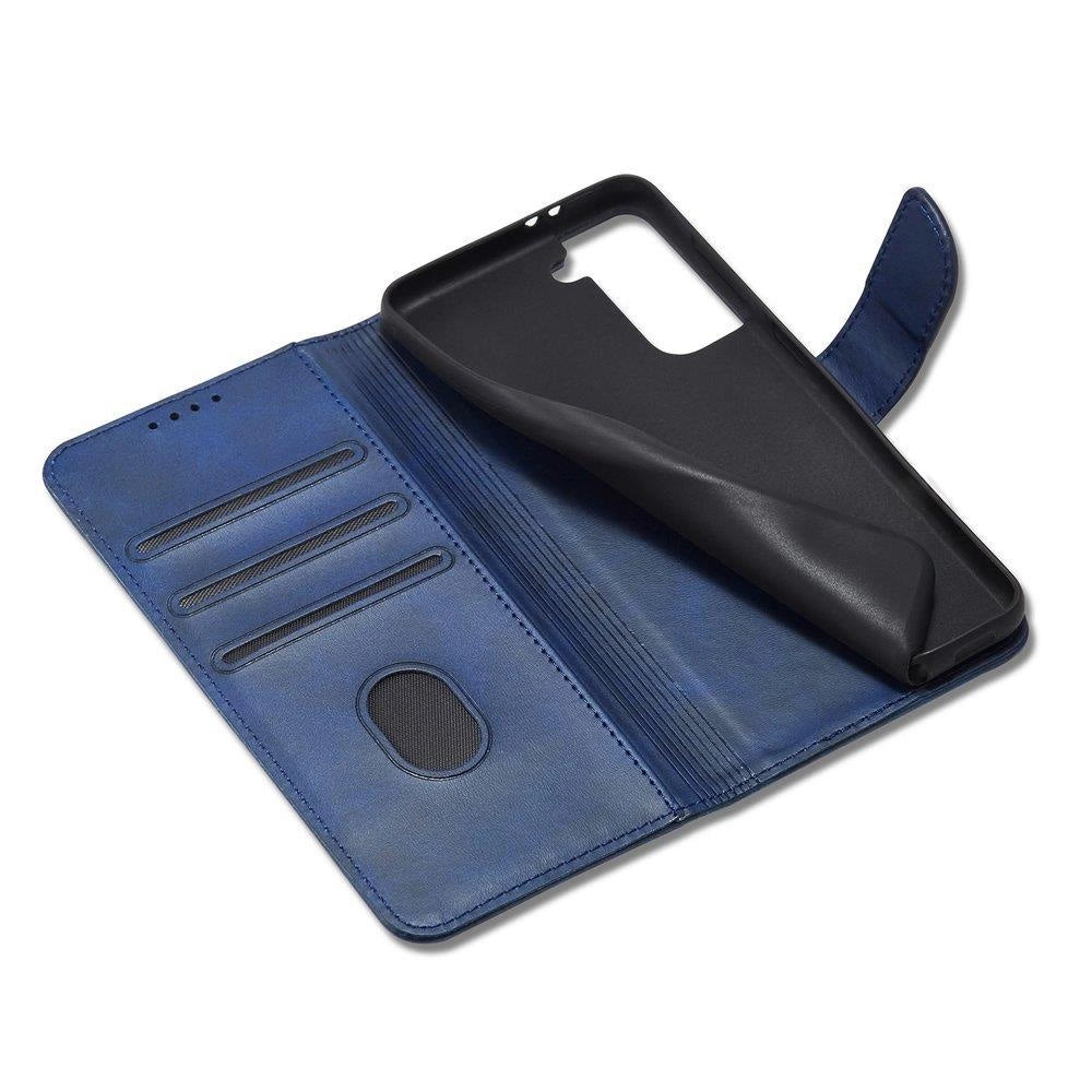 Magnet Case Elegant Case Cover Flip Cover Samsung Galaxy S22 + (S22 Plus) Blue_5