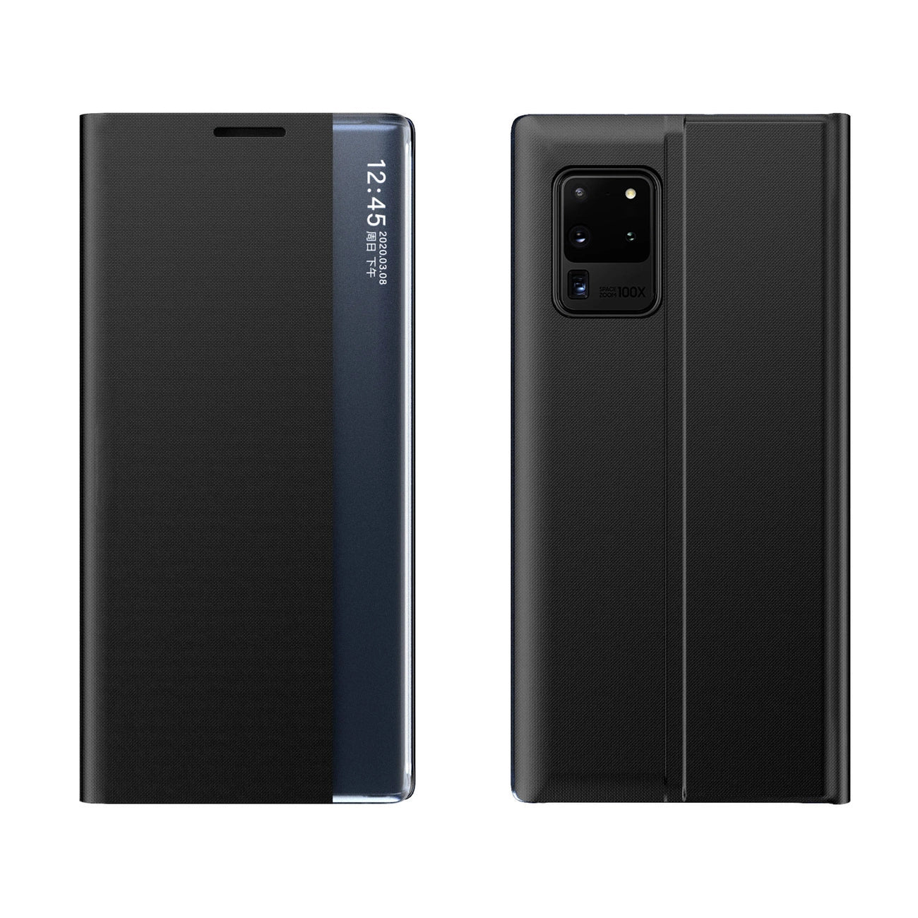 New Sleep Case cover with a stand function for Samsung Galaxy A53 5G black_0