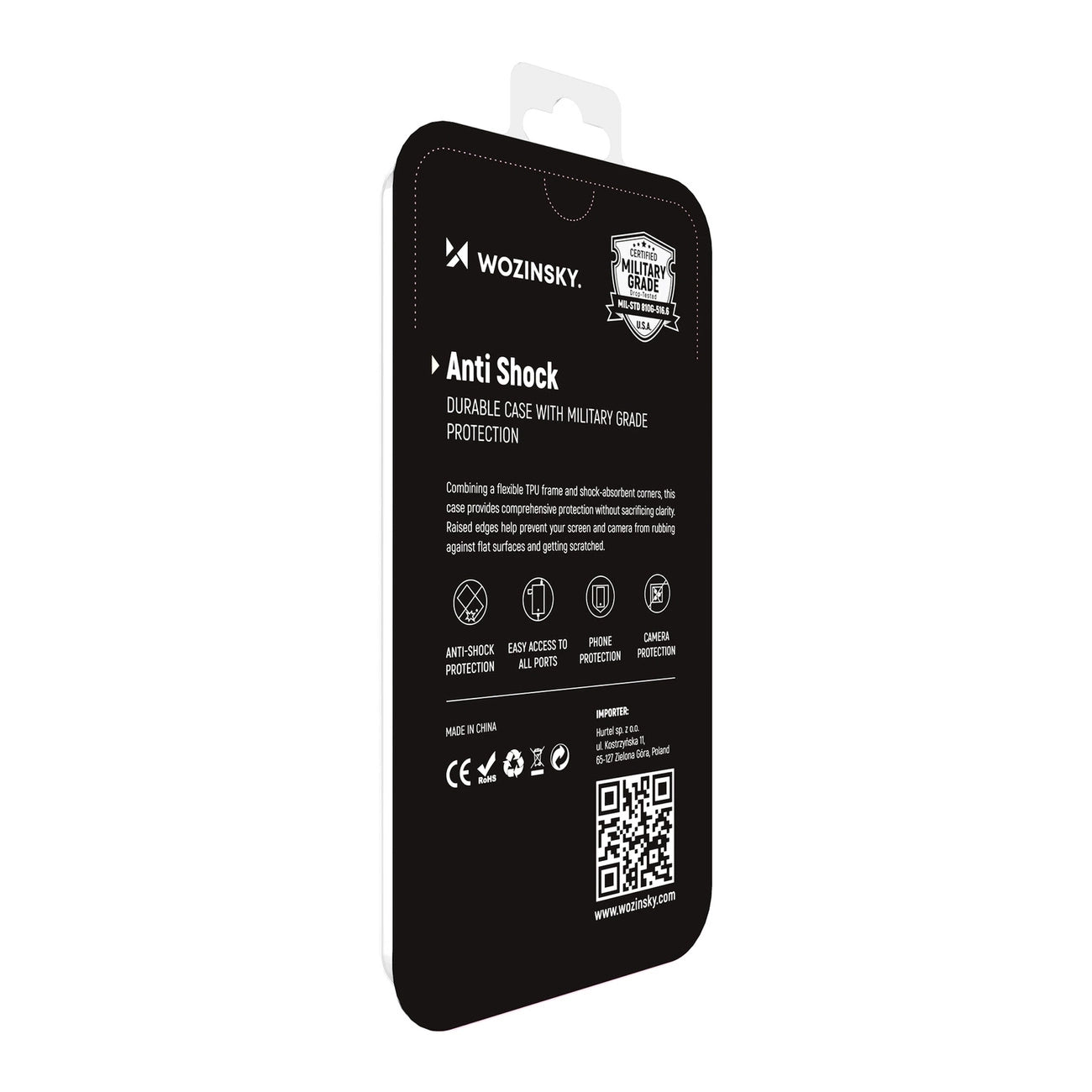 Wozinsky Anti Shock Armored Case for Samsung Galaxy A73 transparent_5