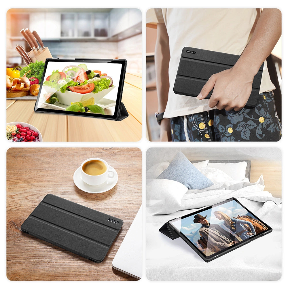 Dux Ducis Domo Foldable Cover Tablet Case with Smart Sleep Function Stand Samsung Galaxy Tab A8 10.5'' 2021 Black_8