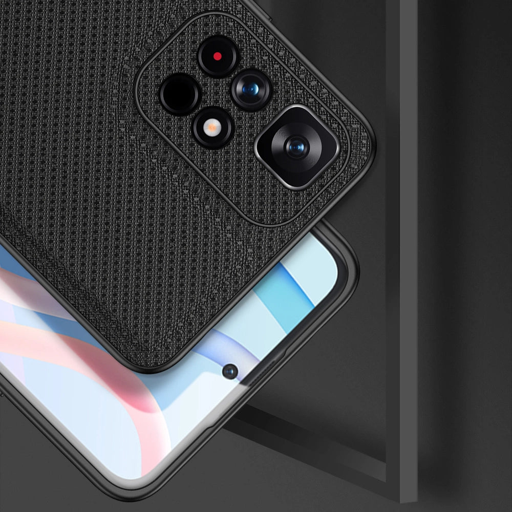 Dux Ducis Fino case cover covered with nylon material Poco M4 Pro 5G black_3
