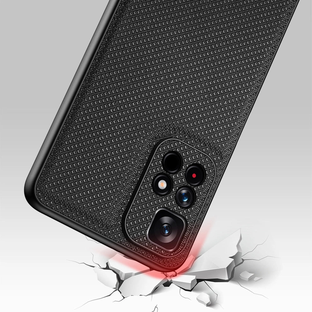 Dux Ducis Fino case cover covered with nylon material Poco M4 Pro 5G black_5