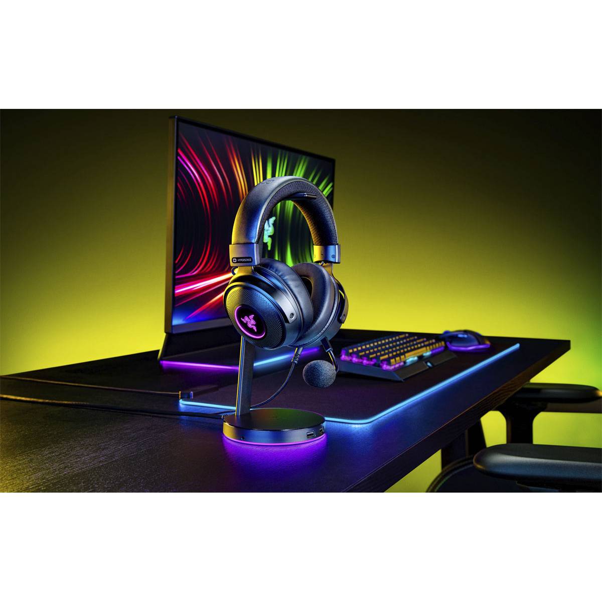 Headset Razer Kraken V3 HyperSense 7.1 Gaming Preto