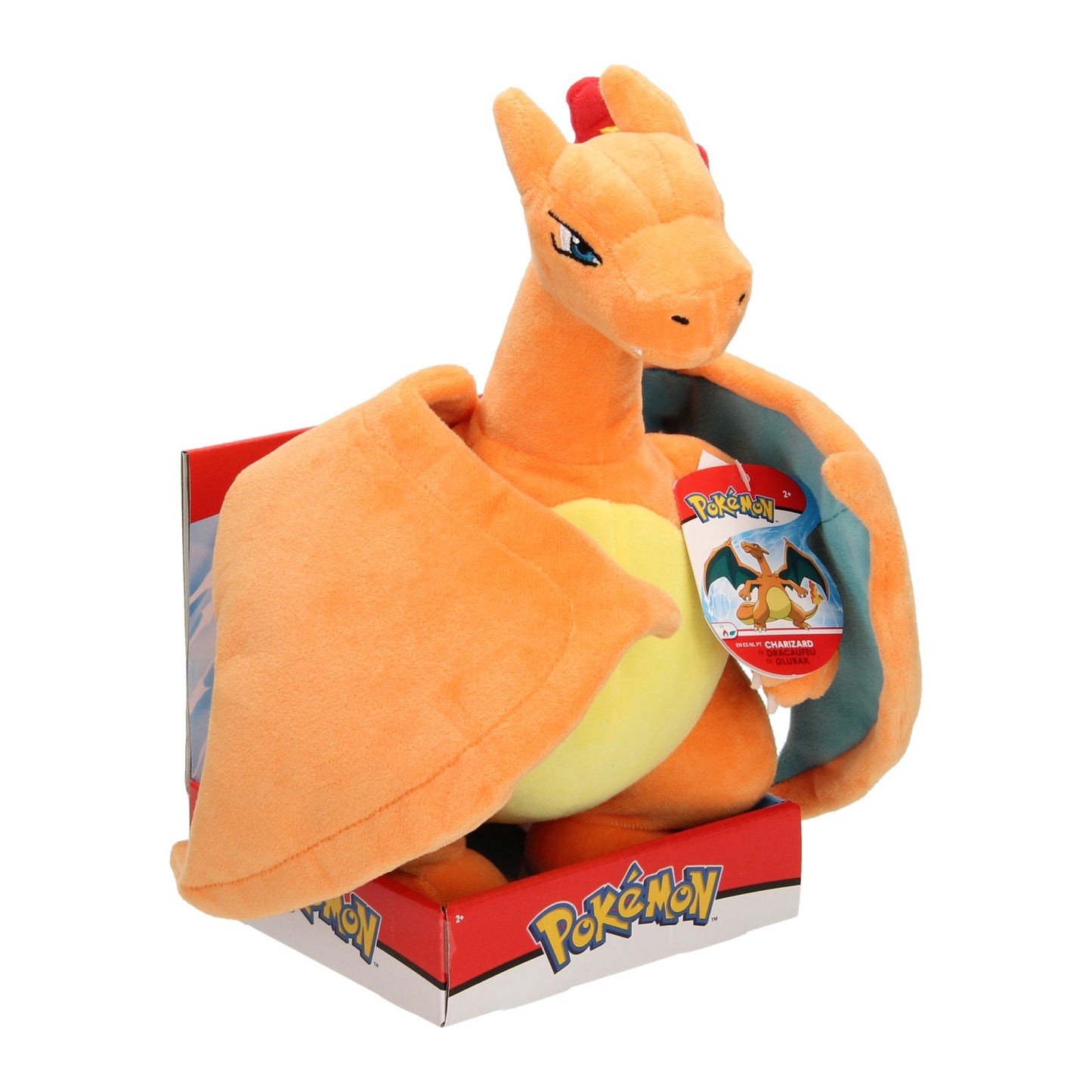 Peluche Pokémon Charizard Jazwares 29 cm