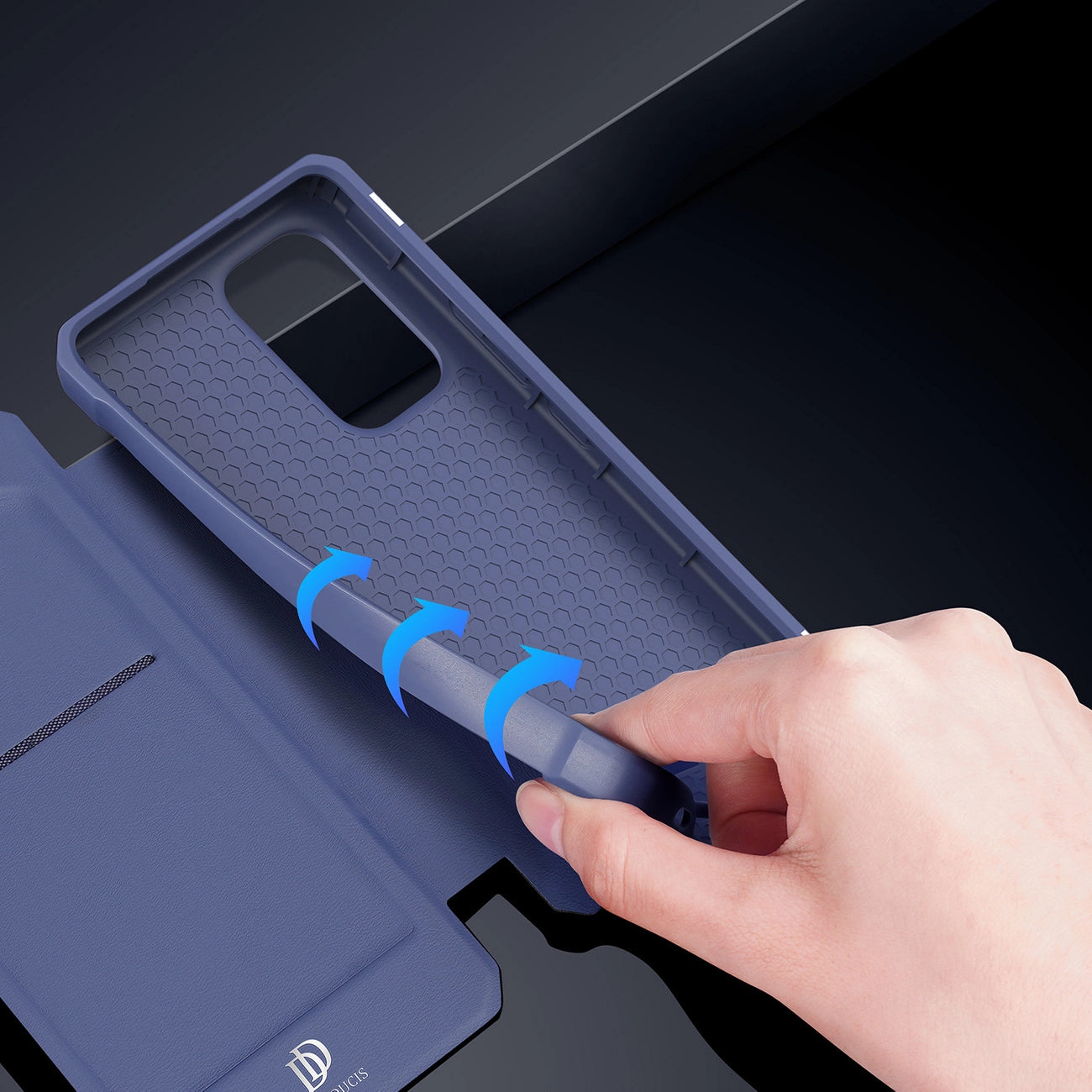 Dux Ducis Skin X Holster Cover for Samsung Galaxy A73 blue_9