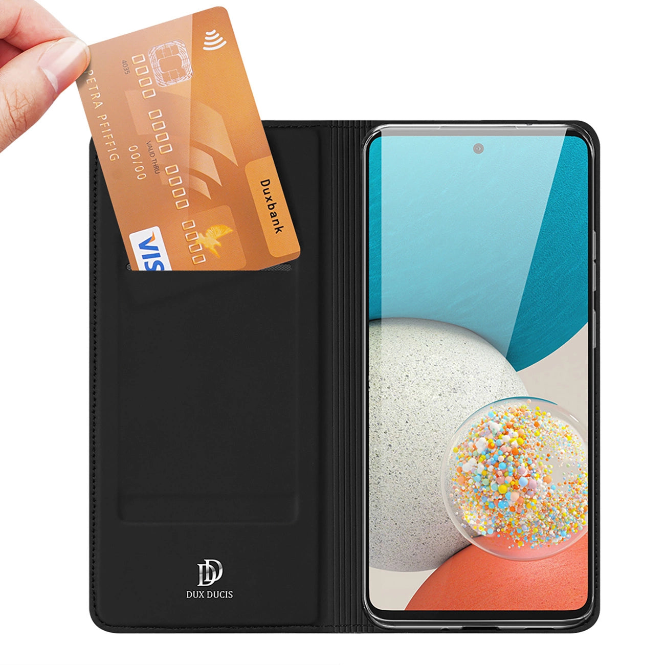Dux Ducis Skin Pro Holster Cover for Samsung Galaxy A73 black_1
