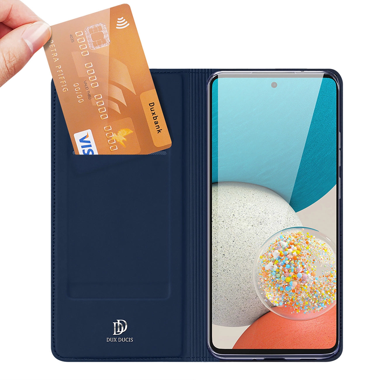 Dux Ducis Skin Pro Holster Cover for Samsung Galaxy A73 blue_1