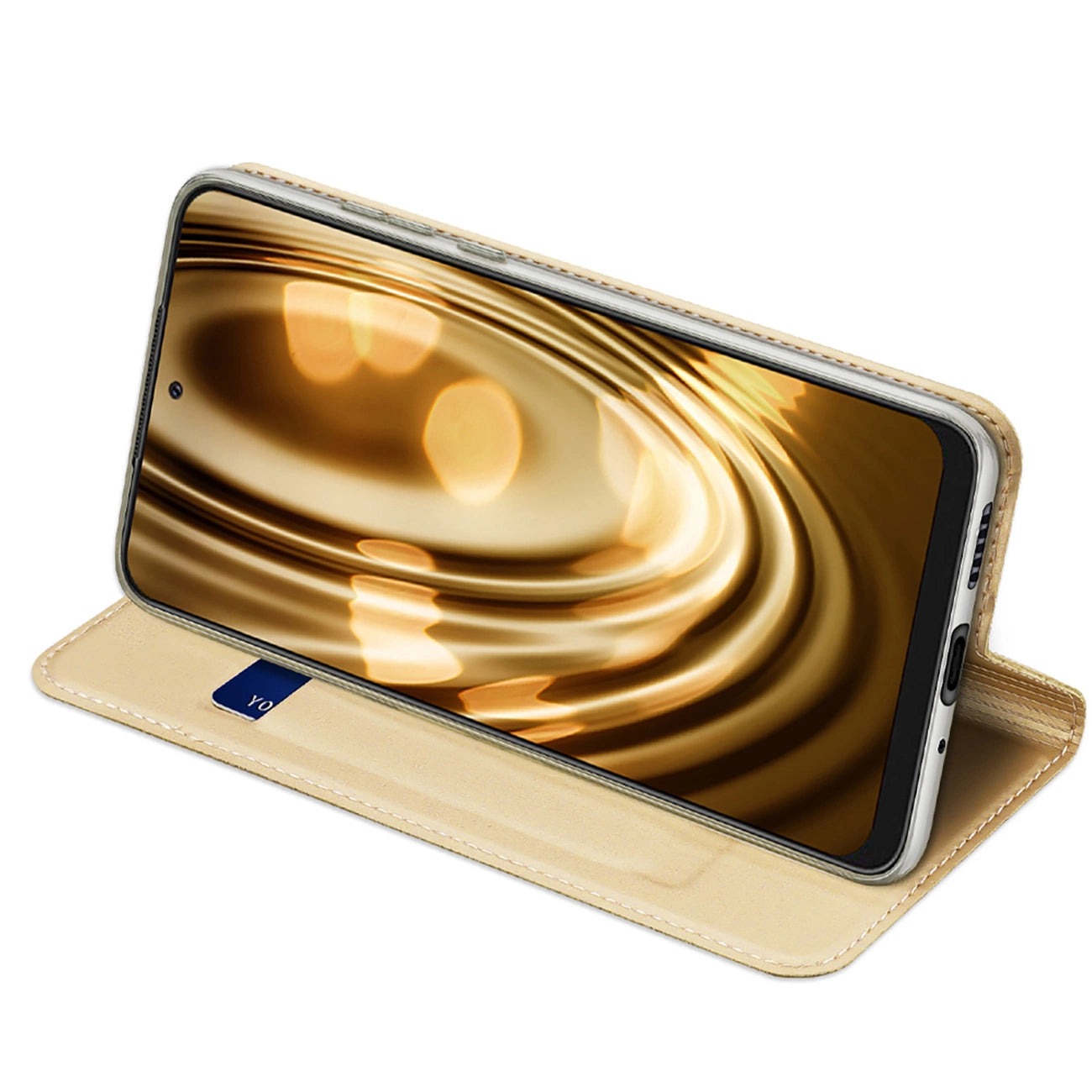 Dux Ducis Skin Pro Holster Cover Flip Cover for Samsung Galaxy A73 gold_5