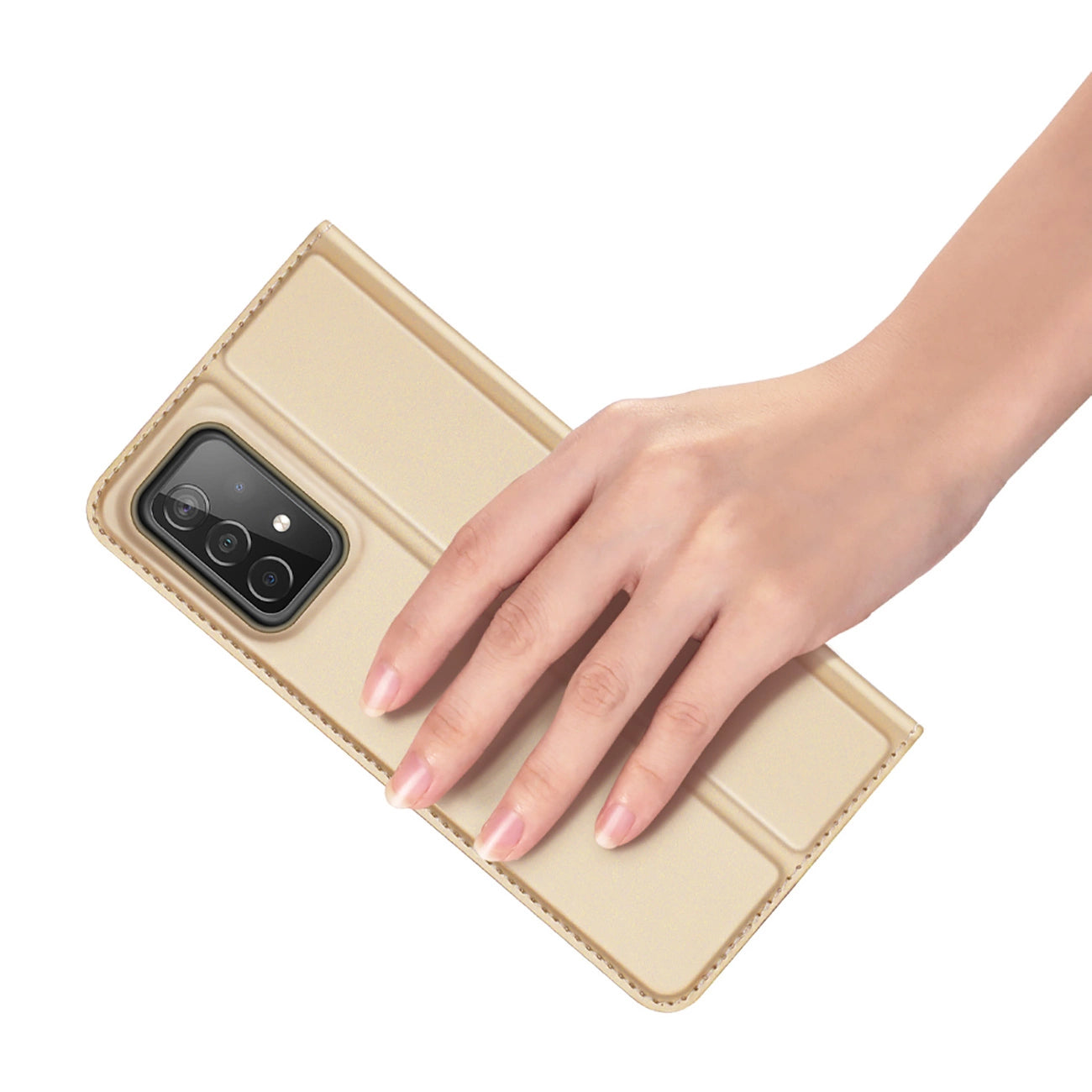 Dux Ducis Skin Pro Holster Cover Flip Cover for Samsung Galaxy A73 gold_6