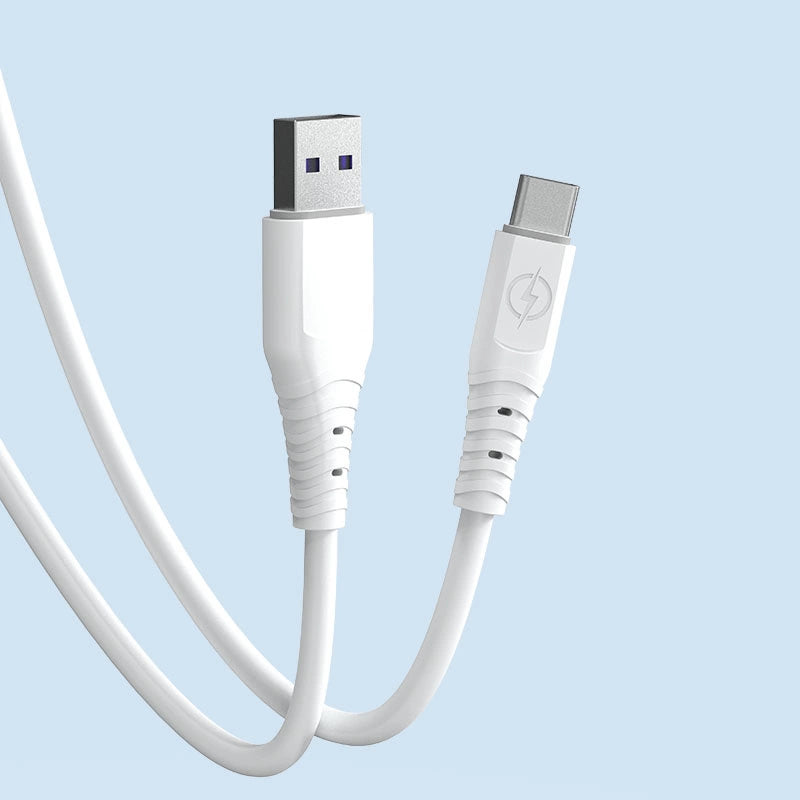 Dudao cable USB - USB Type C 6A cable 1 m white (TGL3T)_1