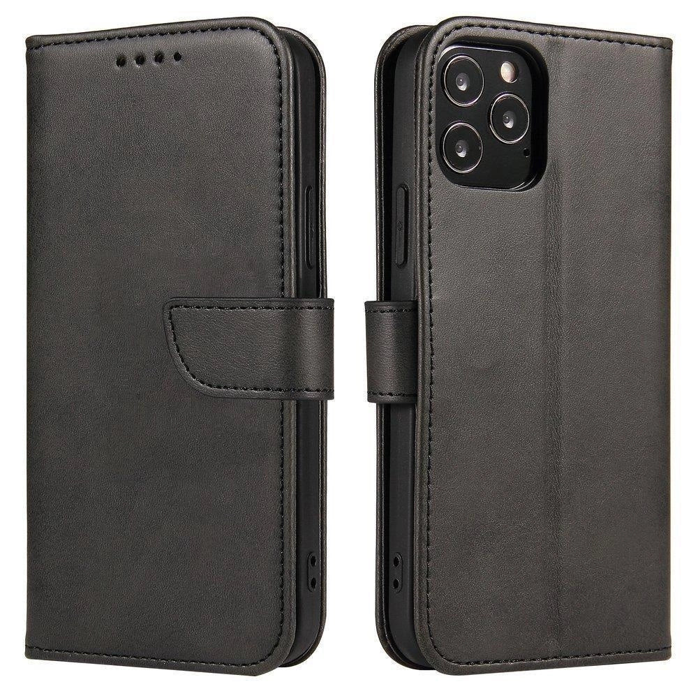 Magnet Case elegant case case cover with a flap and stand function for Motorola Moto G Power 2022 black_0