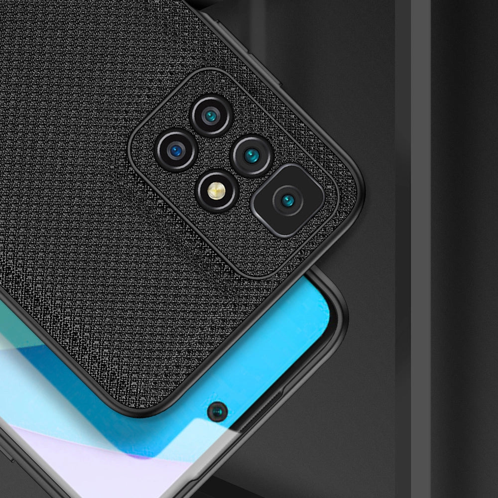 Dux Ducis Fino case cover covered with nylon material Xiaomi Redmi 10 blue_11