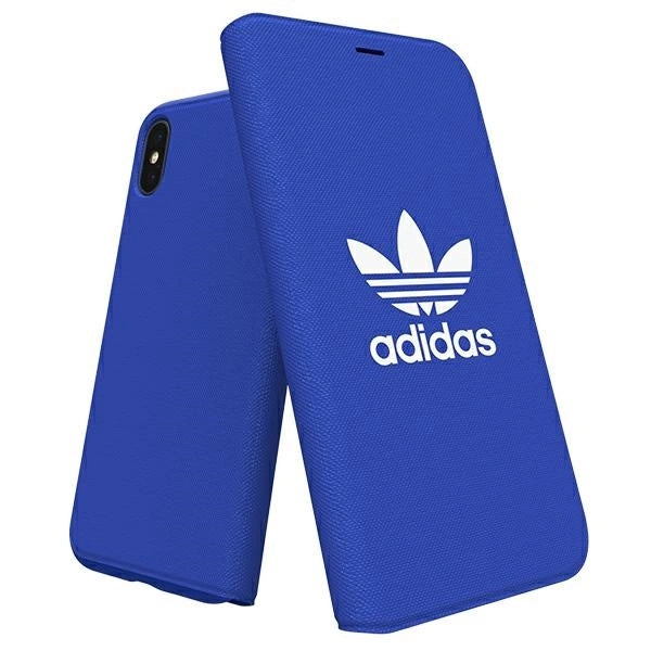 Adidas Booklet Case Canvas iPhone X/Xs blue/niebieski 30279_0