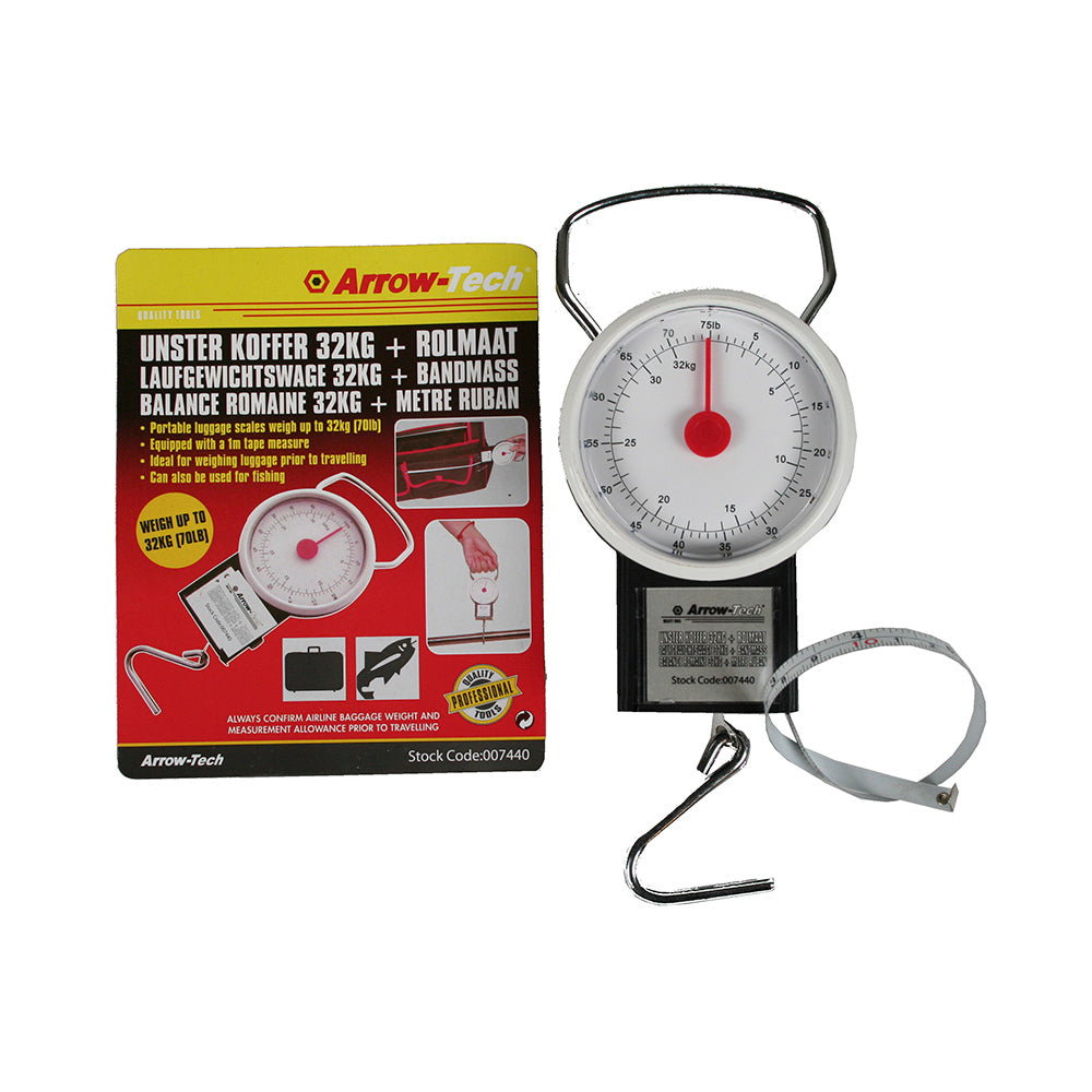 Balança classica analogica con gancho e fita metrica max. 32kg_0