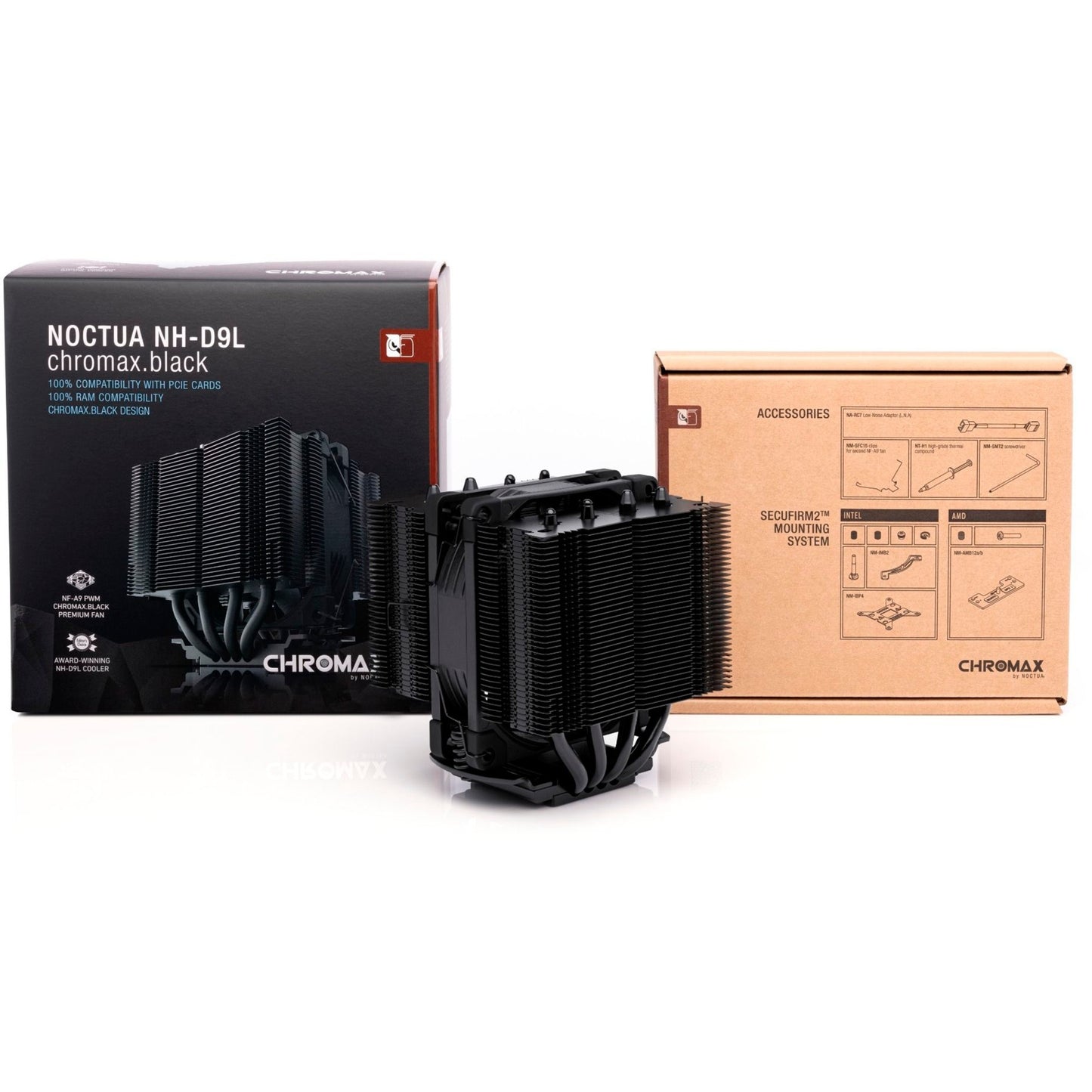 Air Cooler CPU Noctua NH-D9L Chromax Black