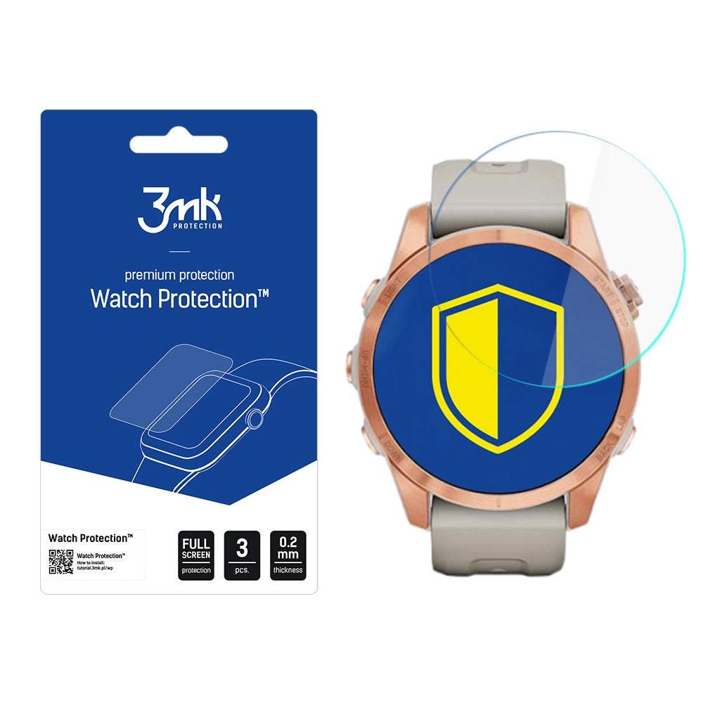 Garmin Fenix 7s - 3mk Watch Protection™ v. FlexibleGlass Lite_0