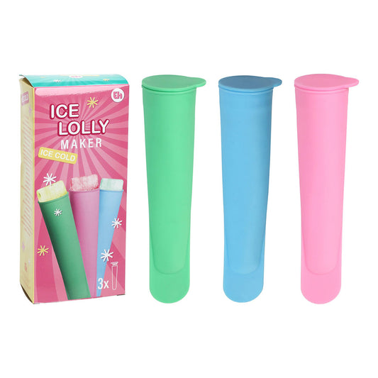 Molde para gelados, kit 3 peças medidas; 42x42x195mm_0