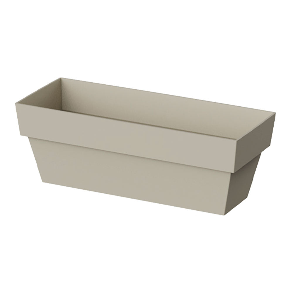 Floreira limited 10x25cm ecru plastiken_0