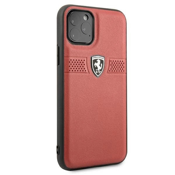 Ferrari FEOBAHCN58RE iPhone 11 Pro 5.8" red/red hardcase Off Track Leather_4
