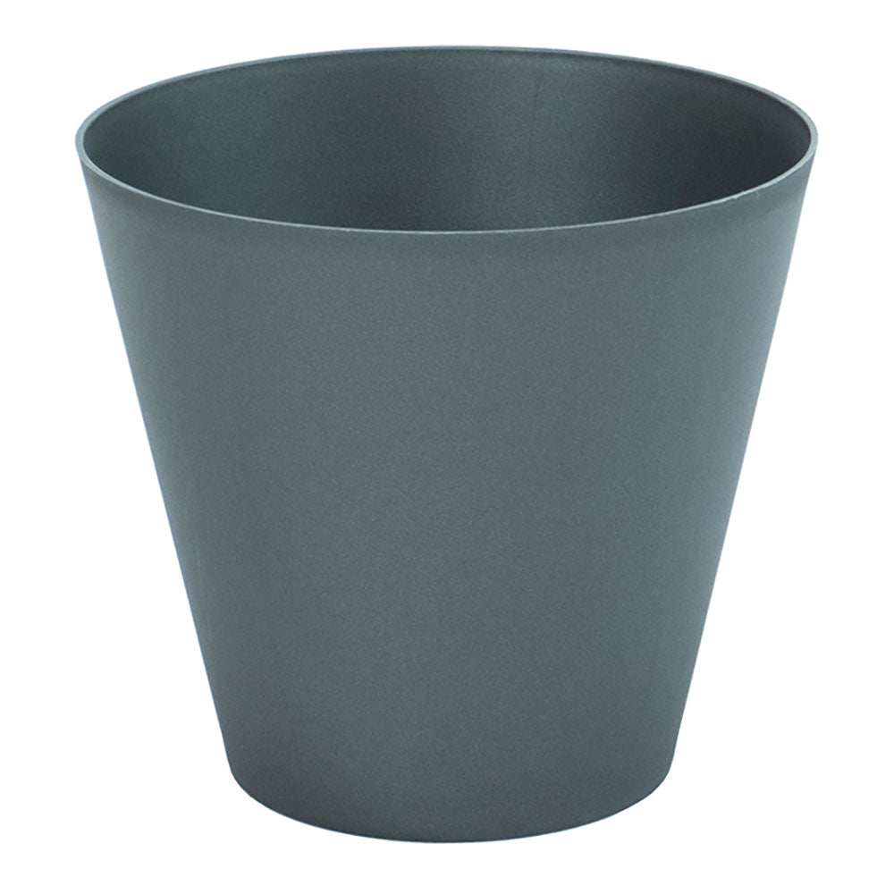 Vaso tipo cone de injeção cor antracita ø32cm plastiken_0