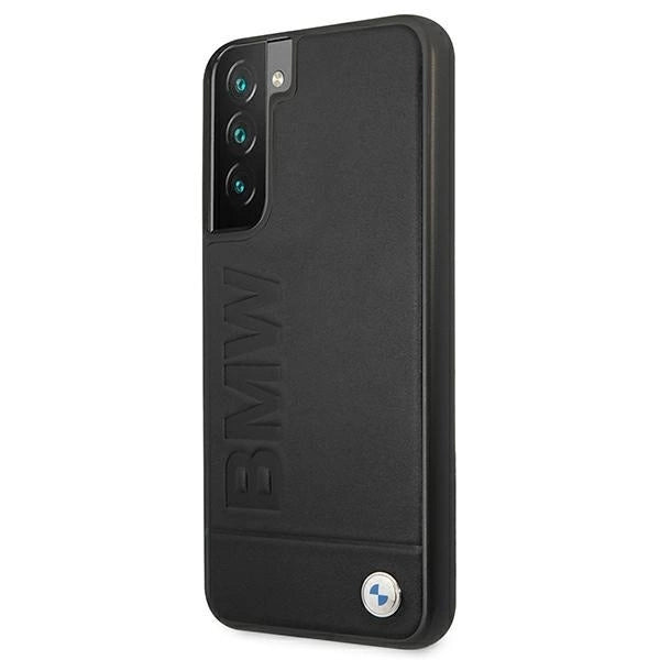 Etui BMW BMHCS22MSLLBK S22+ S906 czarny/black hardcase Signature Logo Imprint_1
