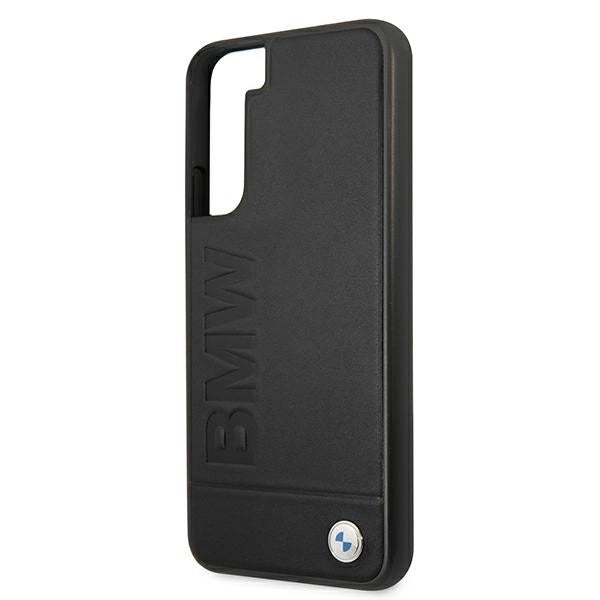 Etui BMW BMHCS22MSLLBK S22+ S906 czarny/black hardcase Signature Logo Imprint_5