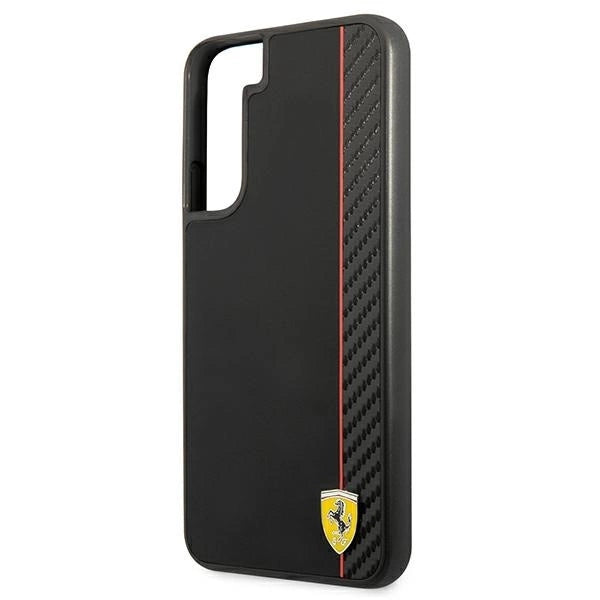 Ferrari FESAXHCS22MBK S22+ S906 black/black hardcase On Track Carbon Stripe_5