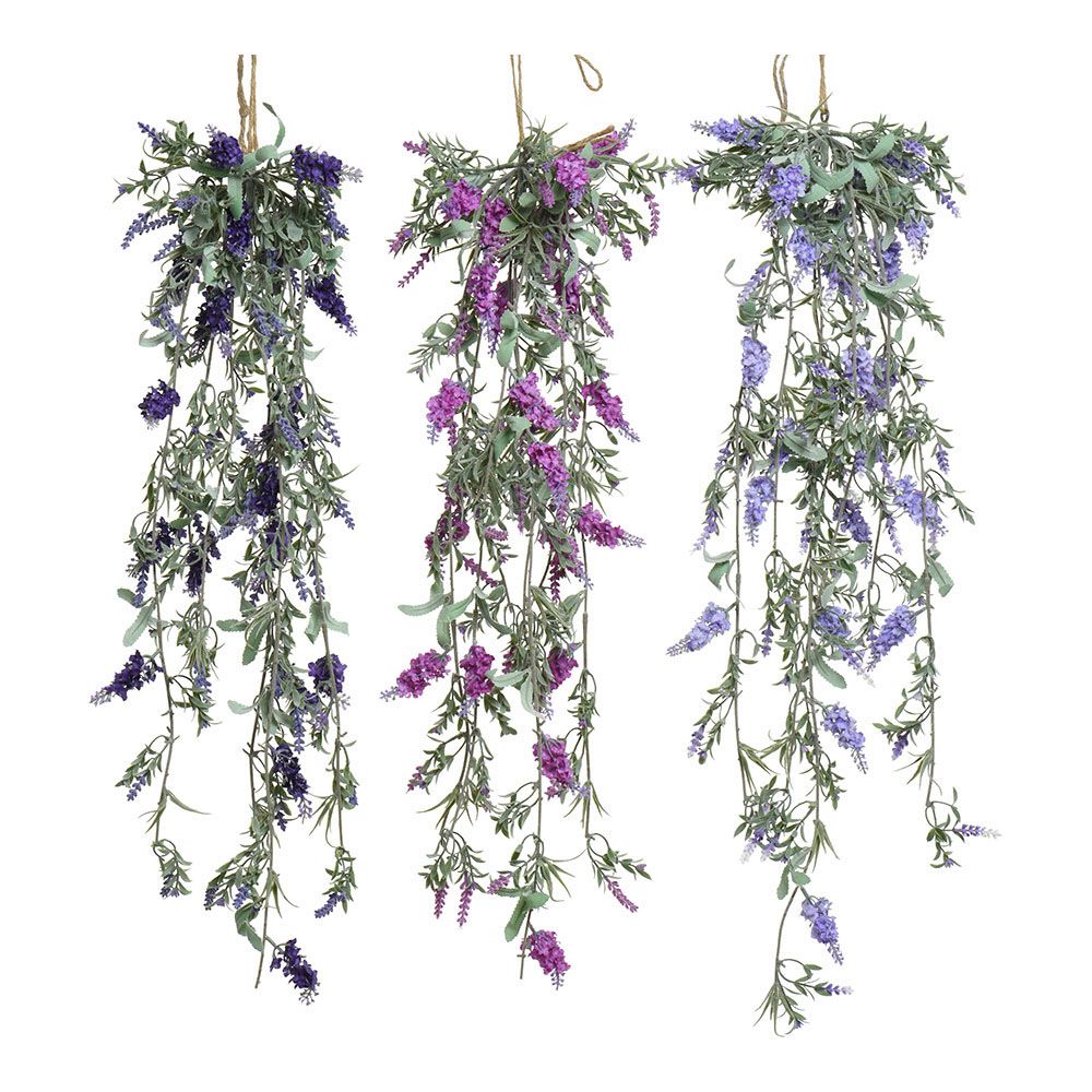 Vaso suspenso de lavanda, 80 cm, modelos variados_0