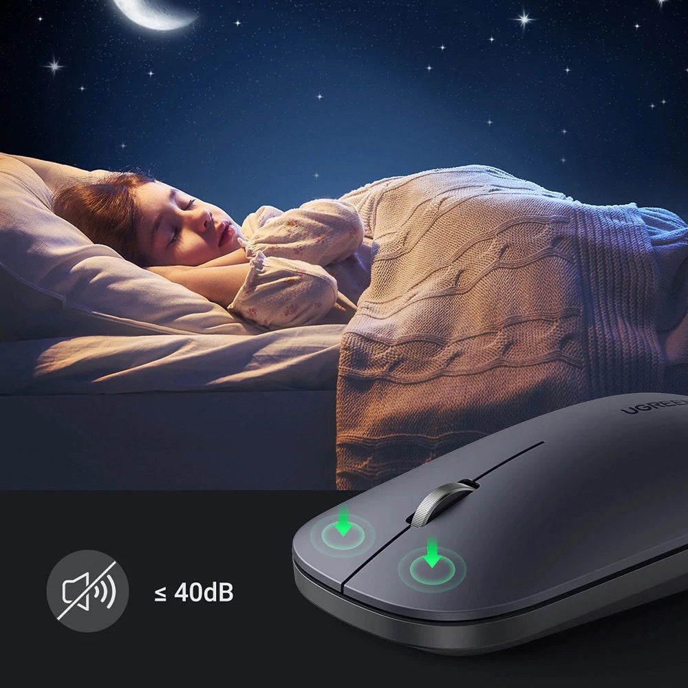 Ugreen handy wireless mouse USB black (MU001)_9