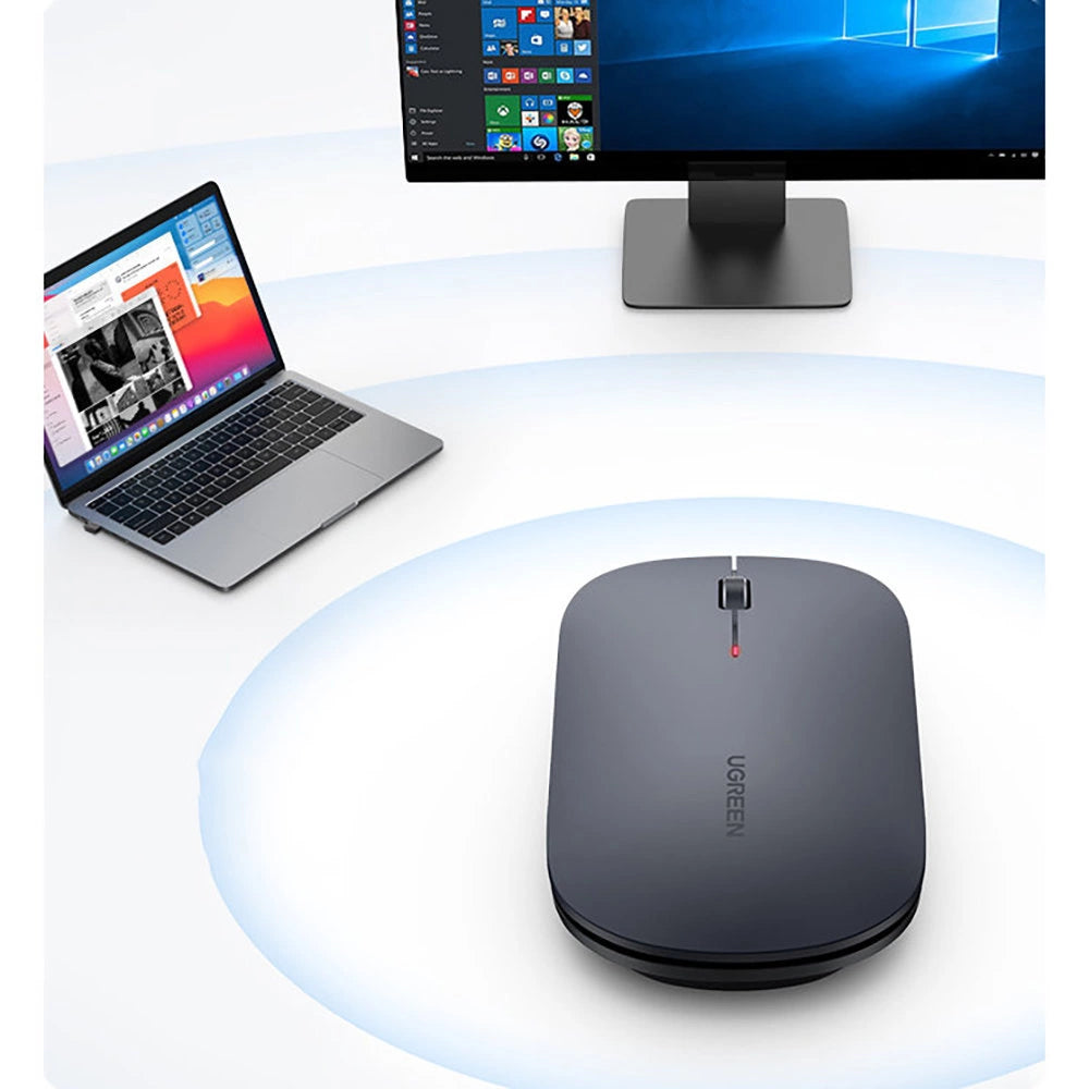 Ugreen handy wireless mouse USB black (MU001)_11