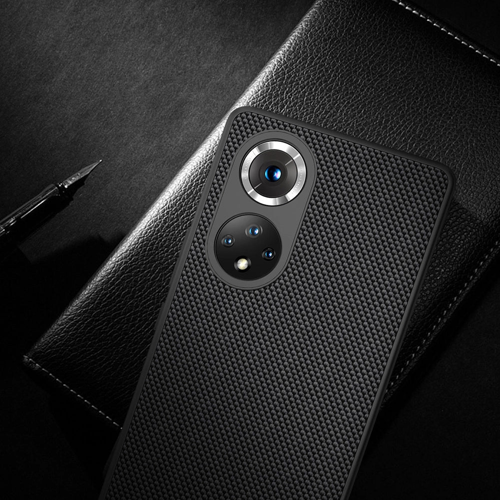 Nillkin Textured Case durable reinforced case with gel frame and nylon back for Honor 50 Pro black_14