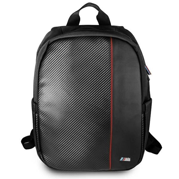 BMW Carbon Red Stripe backpack for a 16" laptop - black_0