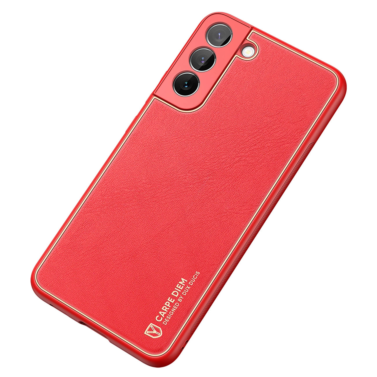 Dux Ducis Yolo elegant cover made of ecological leather for Samsung Galaxy S22 + (S22 Plus) red_3