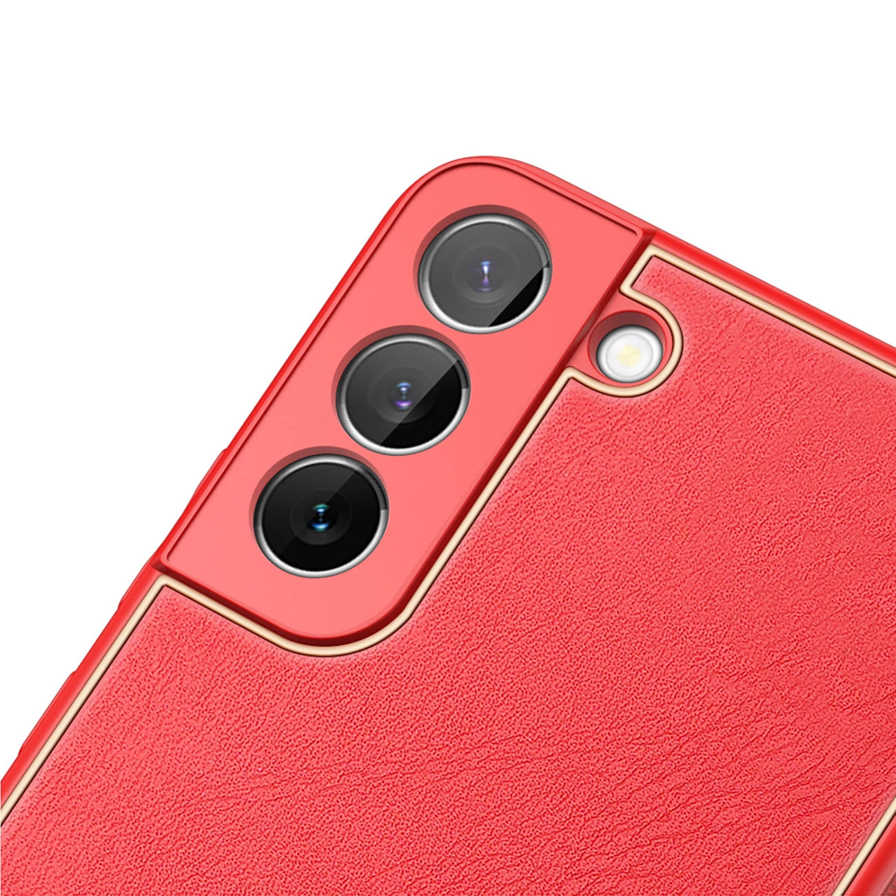 Dux Ducis Yolo elegant cover made of ecological leather for Samsung Galaxy S22 + (S22 Plus) red_5