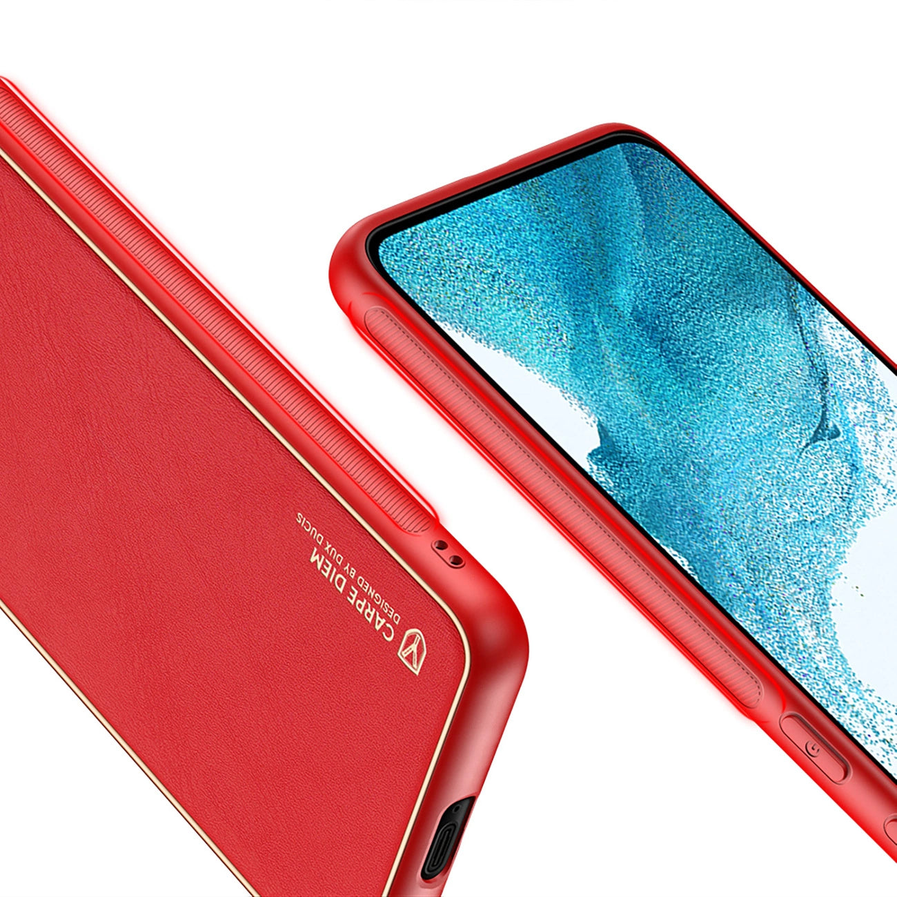 Dux Ducis Yolo elegant cover made of ecological leather for Samsung Galaxy S22 + (S22 Plus) red_7