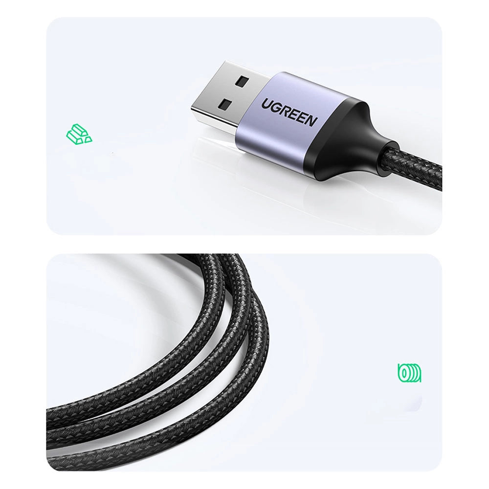 Ugreen multifunctional adapter HUB USB 3.0 - 3 x USB / Ethernet RJ-45 / USB Type C PD gray (CM475)_3