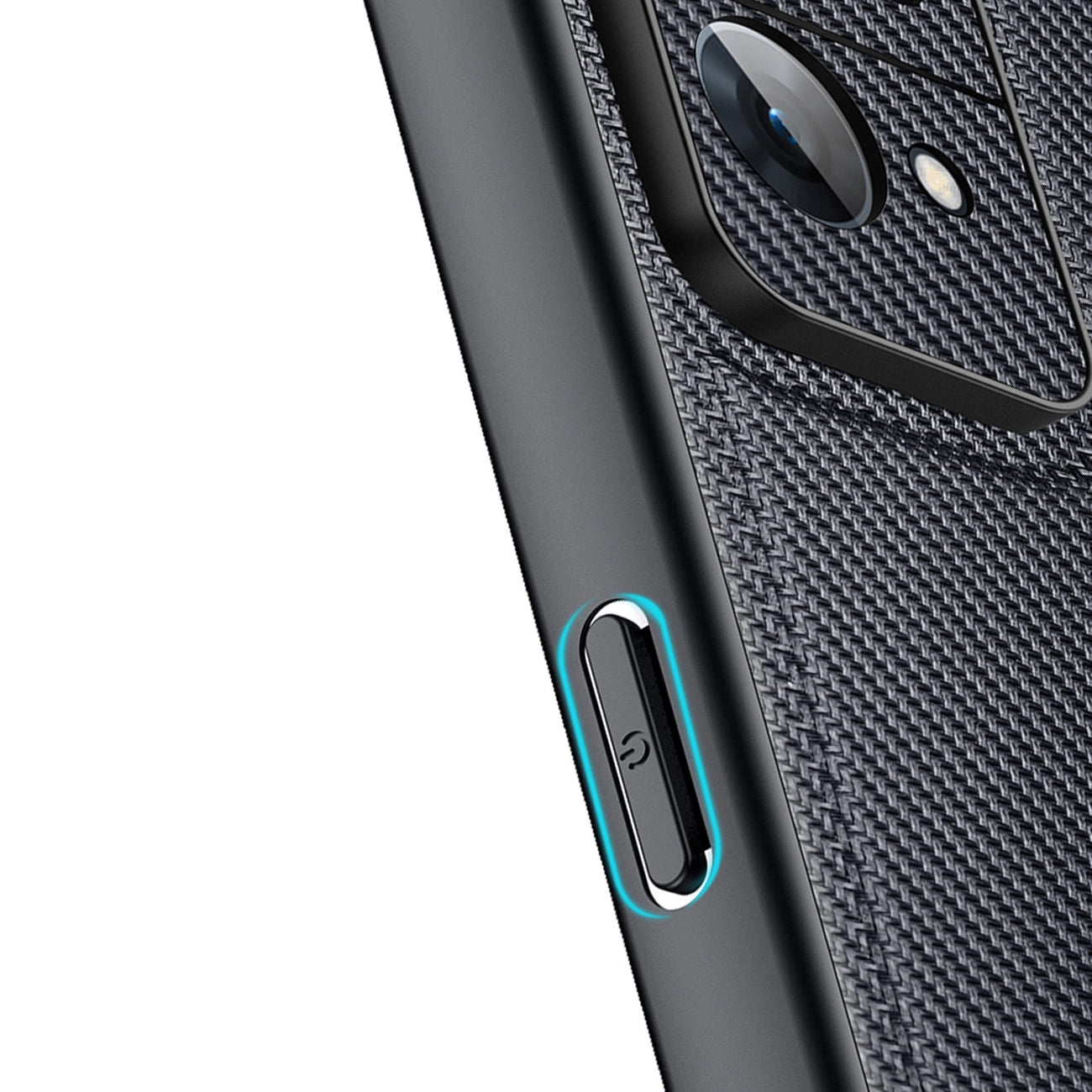 Dux Ducis Fino case cover covered with nylon material Oppo Reno7 Pro 5G black_6