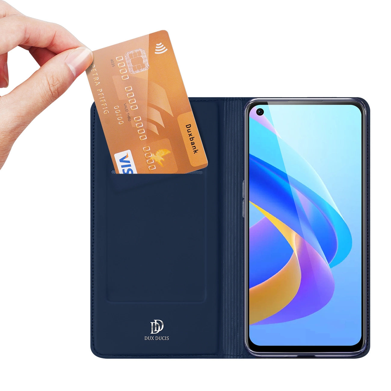 Dux Ducis Skin Pro case with a flip Realme 9i / Oppo A36 blue_2
