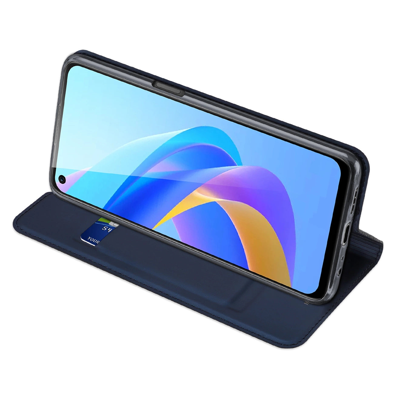 Dux Ducis Skin Pro case with a flip Realme 9i / Oppo A36 blue_7